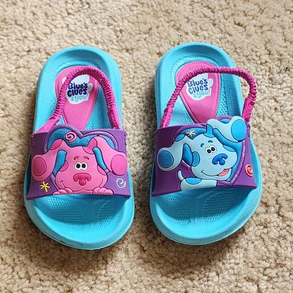 Sock Slippers Blues Clues House Shoes Sesame Street Kids Curious